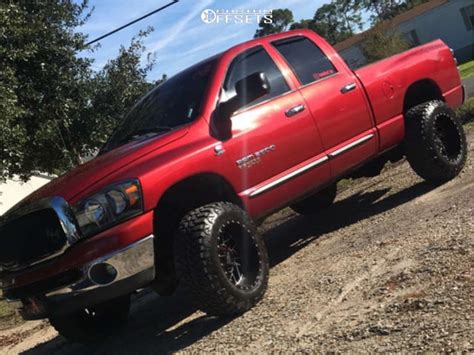 2006 Dodge Ram 2500 Wheel Offset Super Aggressive 3 5 Suspension Lift 3 830742 Custom Offsets