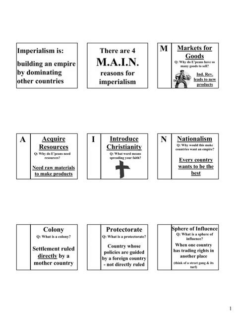 (PDF) MAIN Causes of Imperialism - DOKUMEN.TIPS