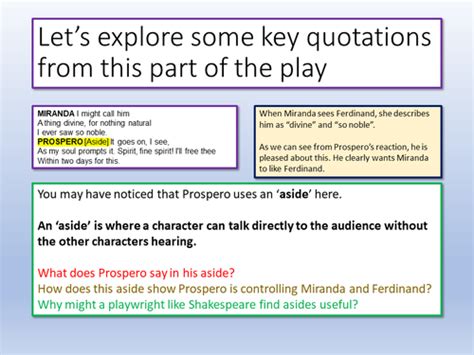 The Tempest Ferdinand Teaching Resources