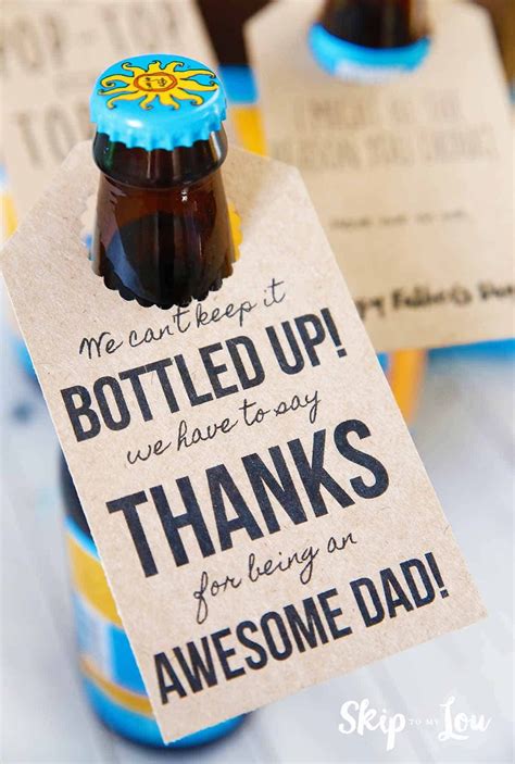 Father S Day Printable Bottle Tags Free Printable Artofit