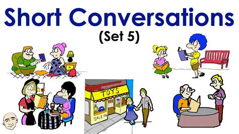 Short Conversations Listen Speak Repeat Set 5 Easy English