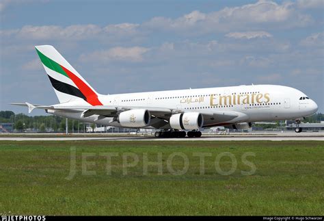 A6 Edv Airbus A380 861 Emirates Hugo Schwarzer Jetphotos