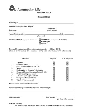 Fillable Online Infonet Assumption Check List Fr Test Doc