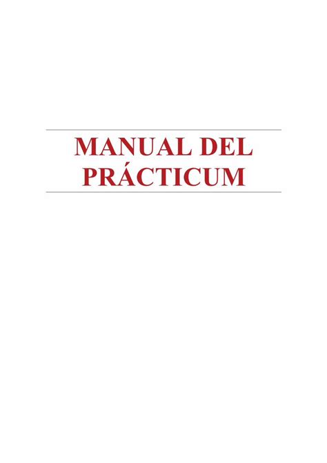 Pdf Manual Del Pr Cticum Dokumen Tips