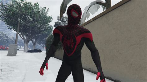 Spider Man Miles Morales Ps Retexture Gta Mods