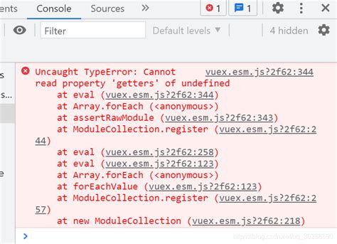 Solved Vue Error Uncaught TypeError Cannot Read Property Getters