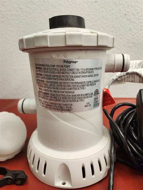 Polygroup Rx Summer Waves Pool Pump Pre Owned Fast Shipping Ebay