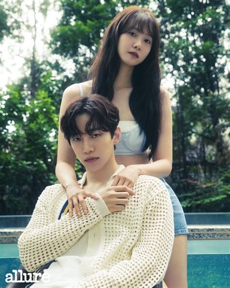 YoonA and Junho for Allure Korea July 2023 Issue | kpopping