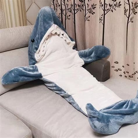 Best Gift Of Off Shark Blanket Flannel Loungewear Shark