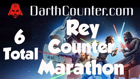 Rey Counter Marathon 6 5v5 SWGOH GAC Counters Using Jabba JMK JML