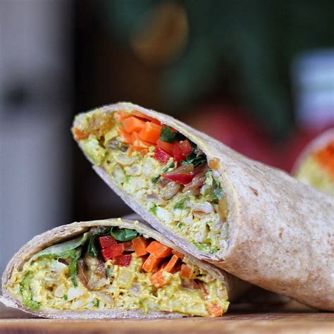 Curried Chicken Salad Wraps Everyday Champagne