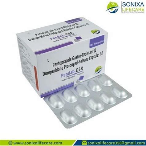 Pantoprazole 40mg Domperidone 30mg Sustained Release Capsule Alu Alu At Rs 1100 Box In Panchkula