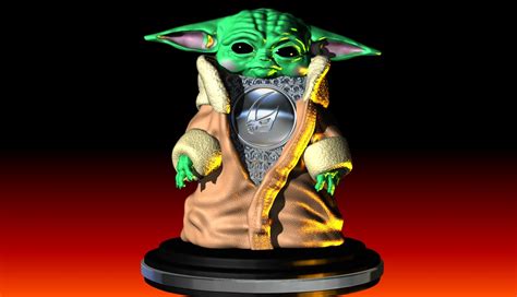 Fichier Stl Grogu Mandalorien Star Wars Objet Pour Imprimante D