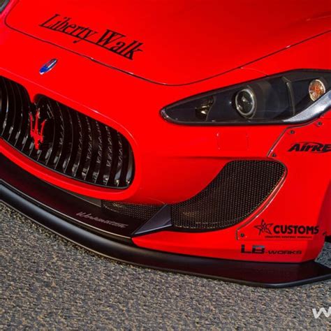 Liberty Walk LB WORKS Widebody Kit For M145 Maserati GranTurismo