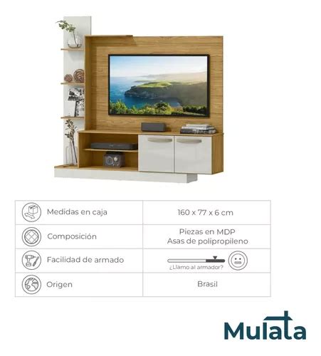 Rack Para Tv Estantes Modular Led Lcd Mesa Living Mueble Rak Mebuscar