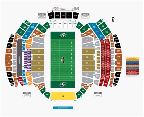 Mosaic Stadium Seating Chart, HD Png Download - kindpng