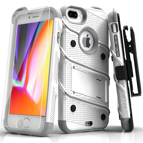 Zizo Bolt Series Case With Screen Protector Holster And Kickstand For