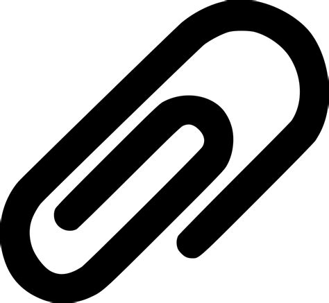 Paperclip Attachment Icon At Collection Of Paperclip Attachment Icon Free For