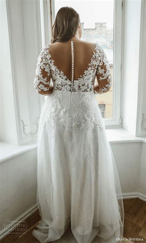 Olivia Bottega Plus Size Wedding Dresses Wedding Inspirasi