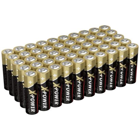 Batteri AA R6 Alkaliskt Ansmann X Power 1 5 V 50 St Elgiganten