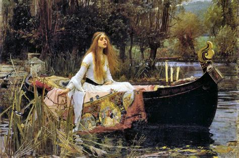 John William Waterhouse The Lady Of Shalott X Etsy John