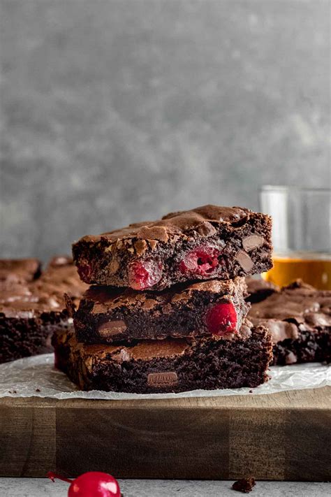 Black Forest Brownies Recipe Dinner Then Dessert