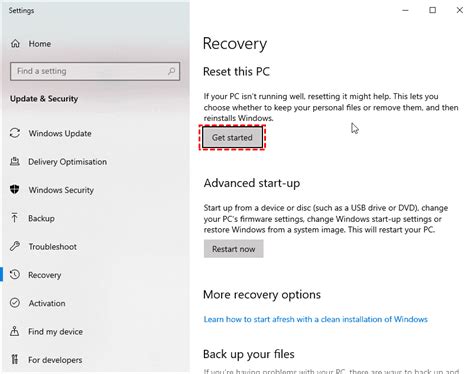 Safely Perform Dell Factory Reset In Windows 1087 2 Ways