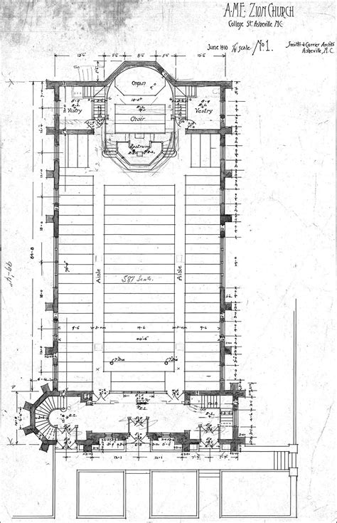 Traditional Church Floor Plans