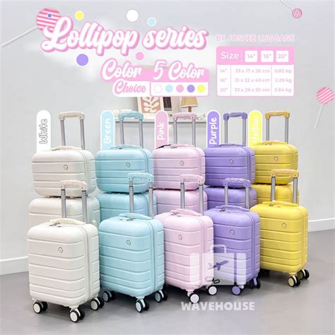 Jual Joshee Koper Original LOLLIPOP Series Koper Cabin 16 Inch 20 Inch