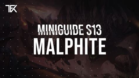 Malphite Miniguide S Team Freekills Youtube