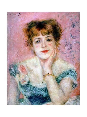 Portrait Of The Actress Jeanne Samary Giclee Print Pierre