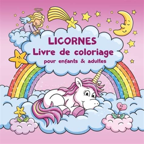 Licornes Livre De Coloriage Pour Enfants Et Adultes BONUS Coloriage