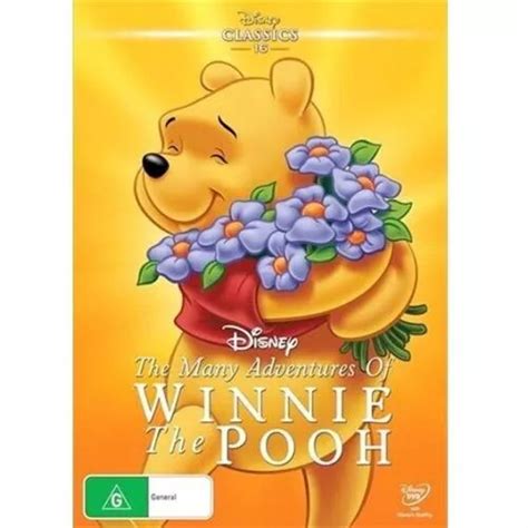 The Many Adventures Of Winnie The Pooh Dvd Region 4 1977 Free Post