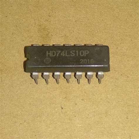 Jual IC 74LS10 Seri 7410 DM74LS10 HD74LS10 SN74LS10 TTL HD74LS10P