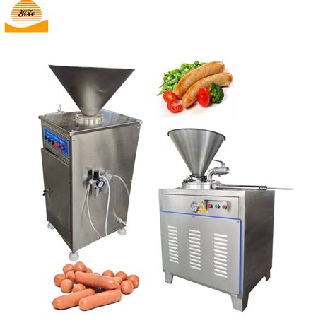 Vertical Hydraulic Sausage Filling Making Machine Sausage Stuffer