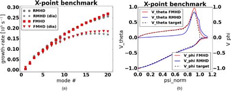 Diamagnetic Terms And Neoclassical Friction Benchmark A The Growth