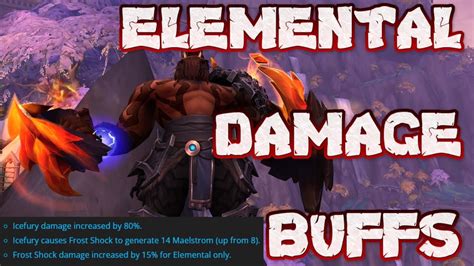 Elemental Shaman Damage BUFFS Dragonflight 10 0 5 World Of