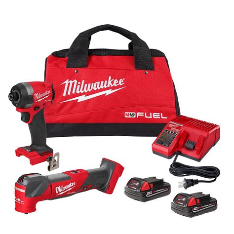 Milwaukee M18 Fuel 2 Tool Combo Kit 2953 22mt Acme Tools