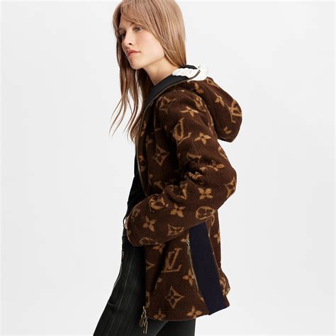 Monogram Fleece Jacket Women Ready To Wear Louis Vuitton