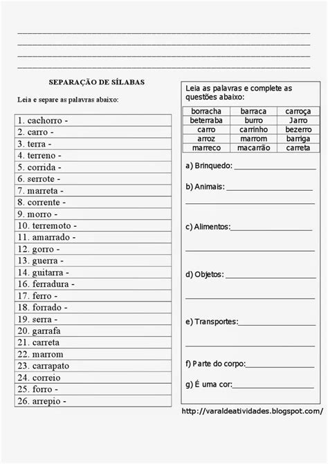 Atividades De Portugues 8 Ano Ortografia☸ Descubra as vantagens e ...