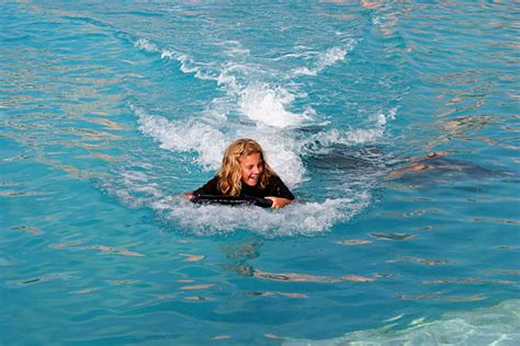 770+ Kids Swimming With Dolphins Stock Photos, Pictures & Royalty-Free Images - iStock