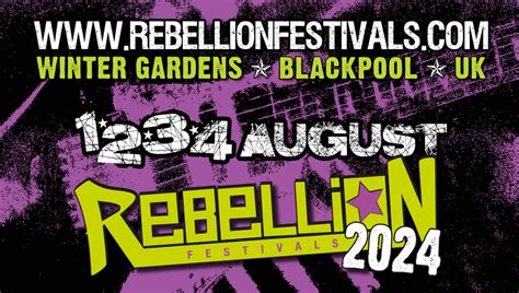 Rebellion Festival 2024 Line Up Blisse Clemence