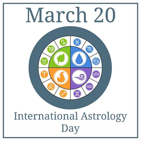 Signo De 20 De Março - dia internacional da astrologia. 20 de março. calendário de férias de ...