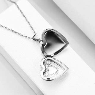 Heart Loket Choker Necklace For Women Adjustable Boho Necklace Simple