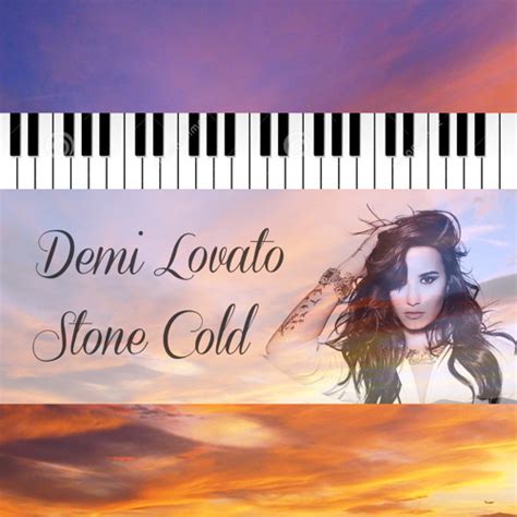 Stream Demi Lovato | Stone Cold | Piano Instrumental Lyrics by ...