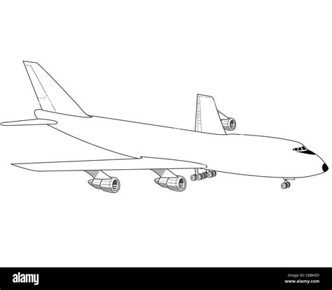 Boeing 747 Drawing