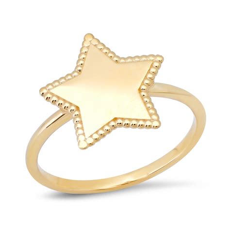 gold star ring  hailey shop