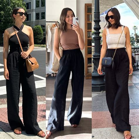 The Carley Wide Leg Pant In Curated On LTK Wide Leg Pants Outfit