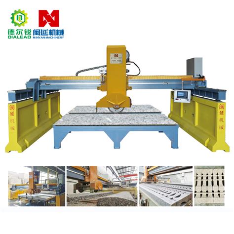 Dialead Bridge Type Cnc Stone Edge Profiling Shaping Cutting Copying