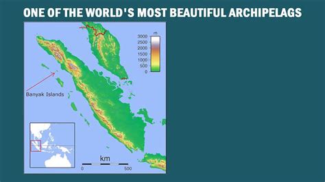 Banyak Islands Map